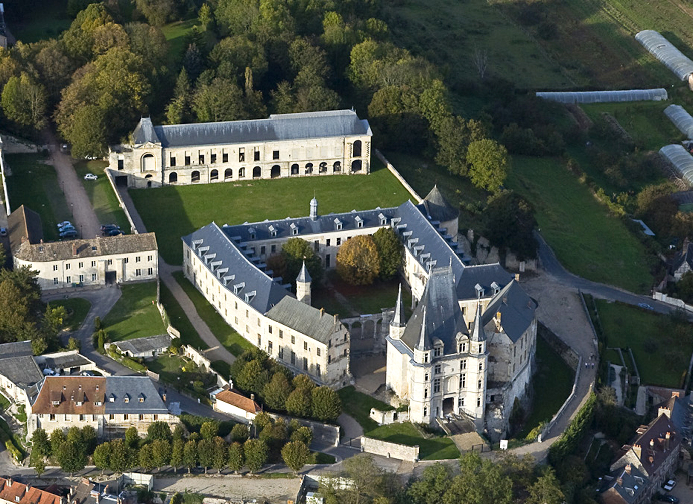 Photo du château de Gaillon dans son ensemble